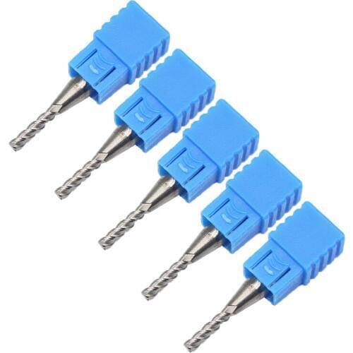 5PCS 3mm Aluminum Milling Cutter ENDMILL D3X9LXD6X50L 3Flute Aluminium End Mill Cutter Extended Milling Router Bit Cutters