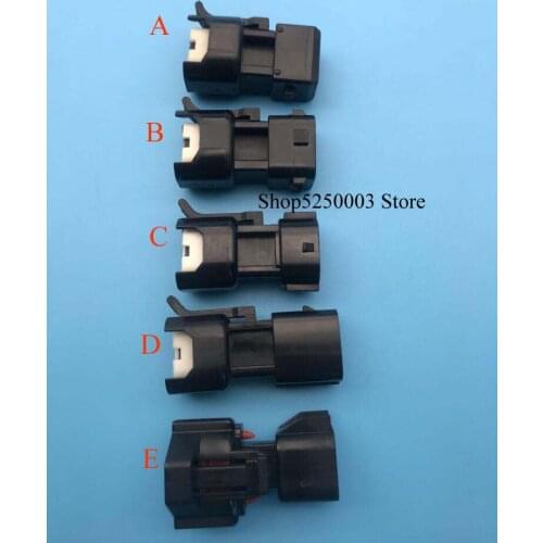 Free shipping 20PCS/lot EV1 To EV6/EV14 /OBD2 USCAR Wholeness Fuel Injector Connector for cars