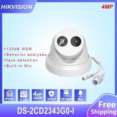 [Clearance - RU+EU Warehouse] HIKVISION DS-2CD2343G0-I Without logo