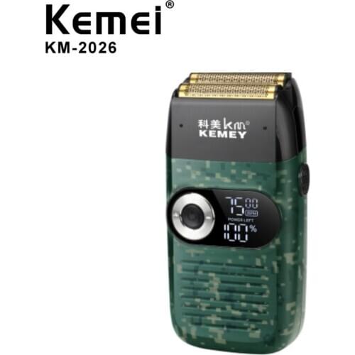 Kemei Electric Shaver Mens Razor Beard Trimmer shaver for men Reciprocating beard trimmer cutting machine for sideburns
