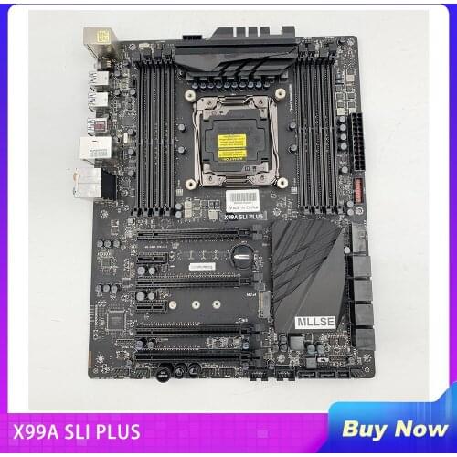 X99A SLI PLUS For Msi Desktop Motherboard X99A SLI PLUS X99 2011-3 DDR4 V3 V4 Fully Tested