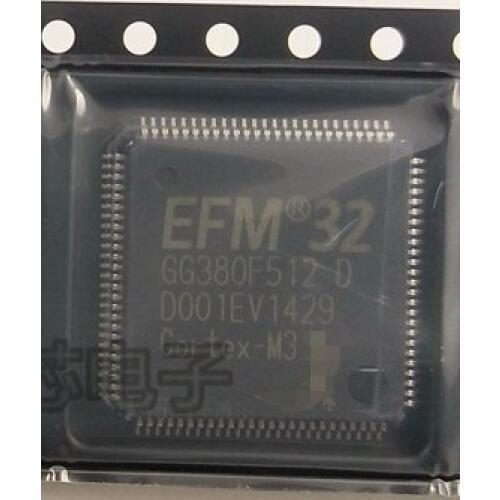 5PCS/LOT EFM32GG380F512 QFP100 GG380F512 microcontroller new original