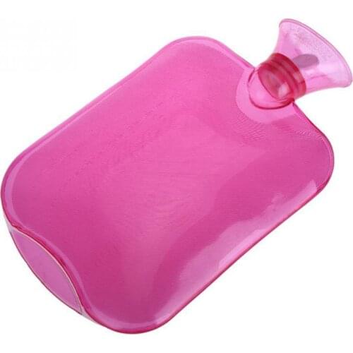 Hot-water Bottle Pain Relief Bed Hand Warmer Relaxing Heat Massage Therapy Winter PVC Hot Water Filling Bag High Quality