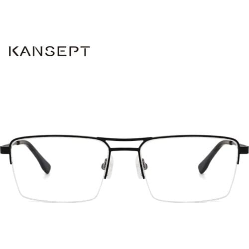 KANSEPT Men Optical Glasses Frame Metal Myopia Prescription Eyeglasses Frame 2021 New Arrival High Quality ME2360