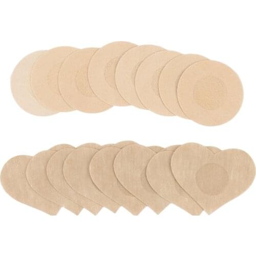 50pcs Disposable Nipple Covers Breast Petals Flower Sticker Bra Pad Pasties Lingerie for Women Nipple Cover Bra Adhesive Pad