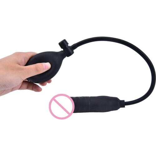 Huge Inflatable Dildo Pump Big Butt Plug Penis Realistic Large Soft Dildo Suction Cup Sex Toys For Women Sex Products