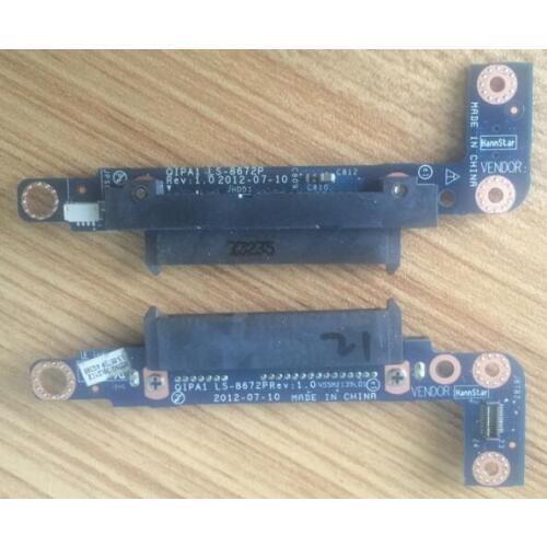 Original FOR ThinkPad S230U Hard HDD Drive Connector Board LS-8672P tested ok