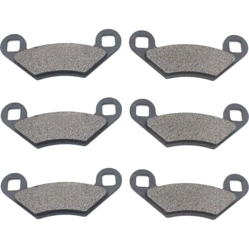 6pcs Front Brake Pads for POLARIS SPORTSMAN 570 EFI 2014-2017 Kits Replace Made of high reliable quality and durable material
