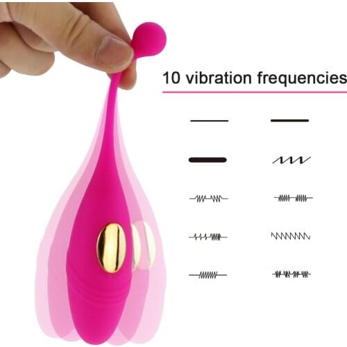 Jumping egg bullet vibrator multi-speed wireless remote control G-point massager adult sex toy for women and women only