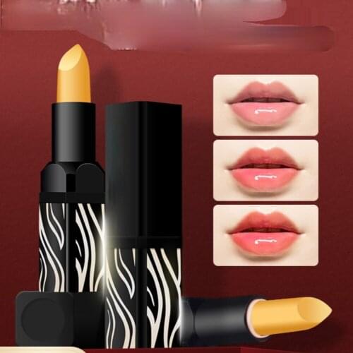 Lipstick Counter Nourishing Moisturizing Healthy Color-Changing Lipstick Womens High-End Charming Cute