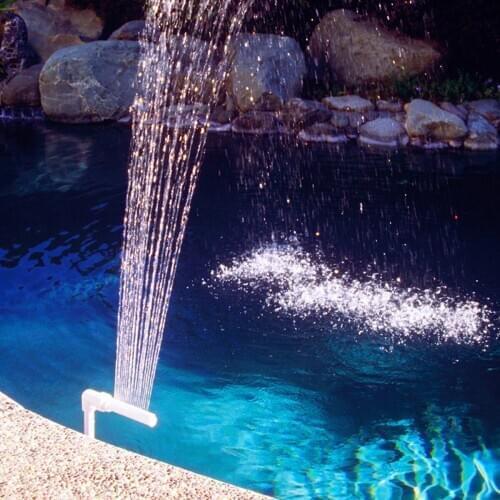 1 Set Removable Swimming Pool with Adjustable Height Direction Fountain Garden Outdoor Hot Tub Sprinklers