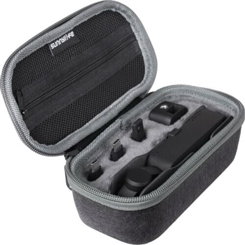 Storage Bag For DJI OSMO Pocket 2/2020 Grey Durable Mini Carrying Case Handheld Gimbal Accessories Portable Waterproof Box