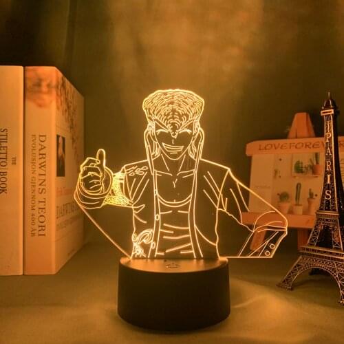 Danganronpa Led Night Light Mondo Owada Lamp for Bedroom Decor Kids Gift Danganronpa Acrylic 3d Table Lamp Mondo Owada