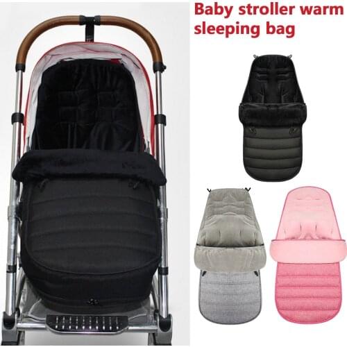 Windproof Warm Winter Baby Stroller Footmuff Foot Cover Bunting Sleeping Bag Blanket for Infant Toddlers Pushchairs Accessories