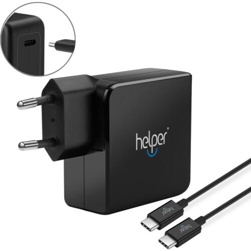 45W USB Type-C AC Charger Replacement for HP Spectre x360 13 Thinkpad X1 Tablet Yoga 5 (Black color)