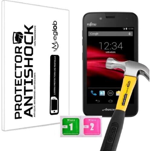 Protector de Pantalla Anti-Shock Anti-Golpe Anti-arañazos Compatible con Fujitsu Arrows M305 KA4