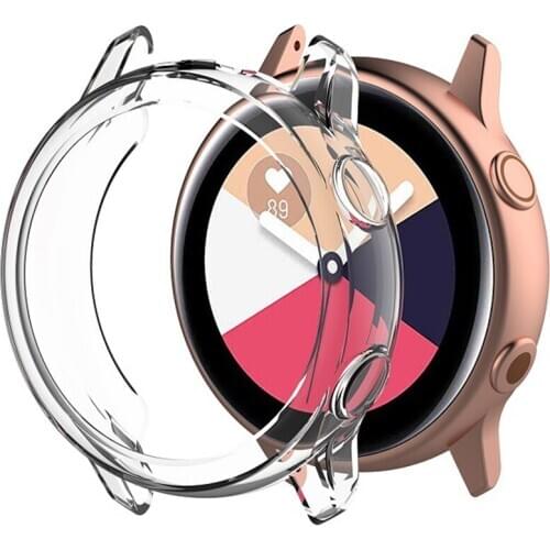 Screen Protective Case For Samsung Galaxy Watch Active 40mm Protector Cover Shell Frame