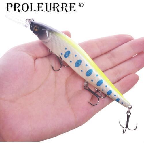 1Pcs Jerkbait Minnow Fishing Lures 13.5cm 16g Suspend Wobblers Lifelike 3D Eyes Artificial Lure Bass Pike Pesca Fishing Tackle