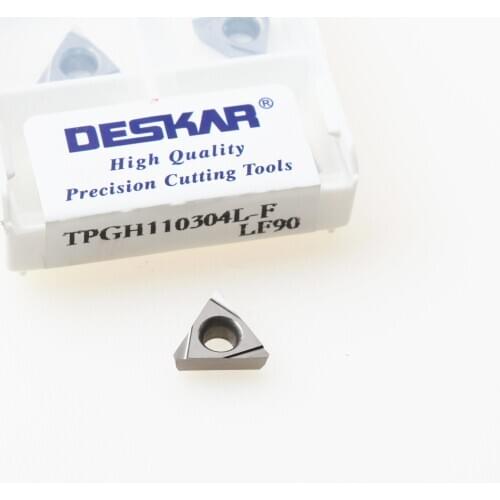 10PCS TPGH110302L F TPGH110304L F TPGH110302L W TPGH110304L W LF90 Cermet Boring Tool Inserts Lathe Tool Parts