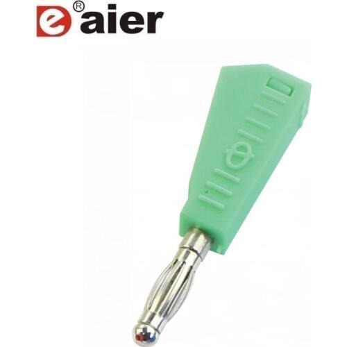 20PCS 19A Speaker Audio Copper Banana Connector 4mm Male Jack Solderless Screw Shrouded Banana Plug