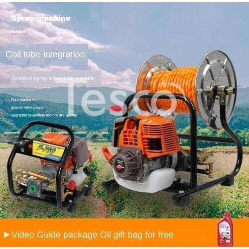 Gasoline high-pressure sprayer agricultural fruit tree garden multifunctional fight drugs water pump car wash machine