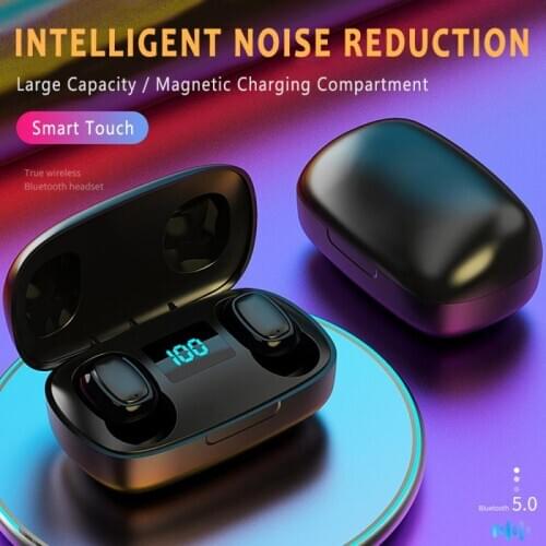 TWS Bluetooth V5.0 Wireless Earphones Earphones With Microphone Sports Waterproof Bluetooth Earphone 6D Stereo Earbuds Headsets