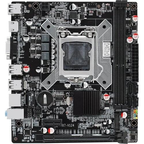 H61-S Desktop Motherboard Socket LGA 1155 for Core I3 I5 I7 DDR3 Memory 16G M-ATX H61 PC Mainboard