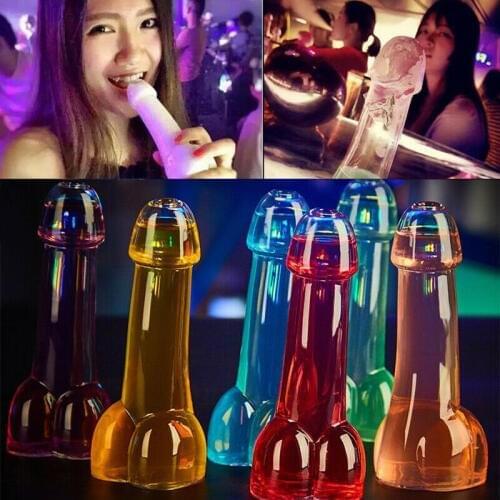 Creative design funny Shot glass Cocktail Wine Glass For Parties night Bar KTV Night show glass cup