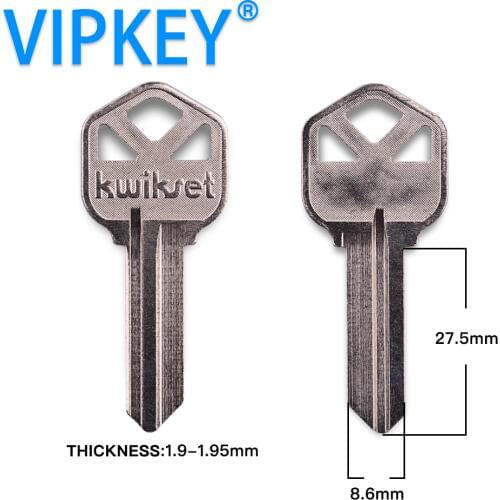 KW1 blank key house door keys