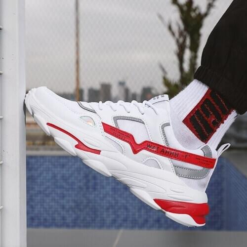 Mens Casual Shoes for Man Sneakers Durable Outsole Trainer Fashion Sport Running Shoes Hommes Trend Flats