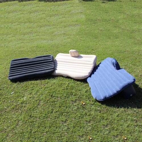 Thickening flocking car supplies car bed suv car rear row universal adult air bed air mattress