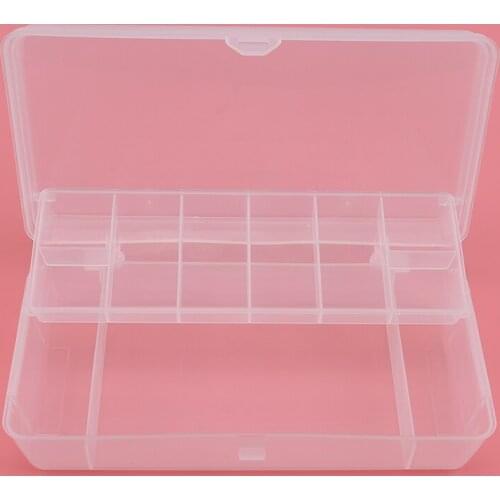 New Compartments Fishing Tackle Box Bait Lure Hooks Storage Case Fishing Tool Tackle Sorting Box For Pesca