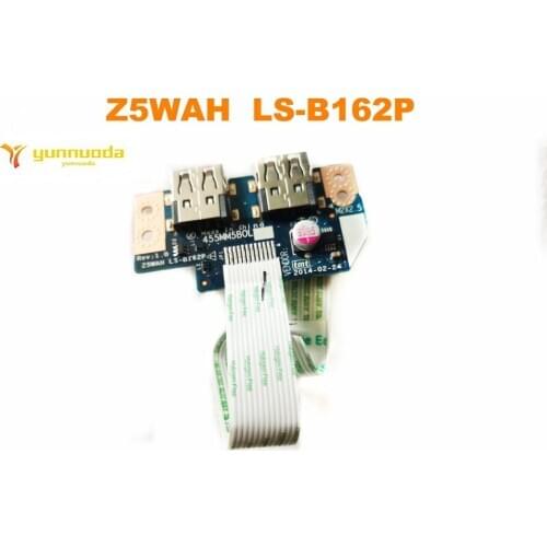 Original FOR Acer FOR Aspire e5-571 USB board Audio board Z5WAH LS-B162P tested good free shipping