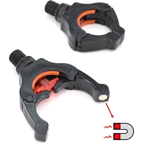 Fishing Rod Rest Head Gripper Fishing Rod Pod Holder with Magnet Clips to Keep Fishing Rod &T8