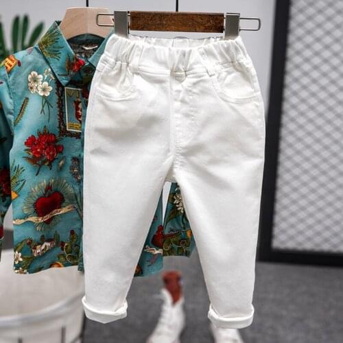 2021 new spring autumn/winter/summer Girls Kids Boys pants comfortable cute baby Clothes Children Clothing