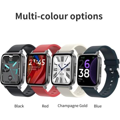 2021 F60 Smart Watch Men 1.7" FullTouch Body Temperature IP68 HeartRate Monitor Fitness Tracker Women Smartwatch For Android IOS