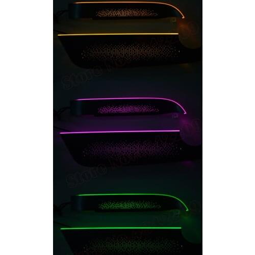 LED For Mercedes-Benz GLA H247 GLB X247 B Class W247 Luminous Dashboard Co-pilot Lamp Meteor Ambient Light Neon Atmosphere