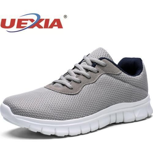 UEXIA Sneaker Casual Shoes Men Outdoor Walking Lace-up Spring Autumn Fashion Breathable Comfortable Male Footwear Zapatos Hombre