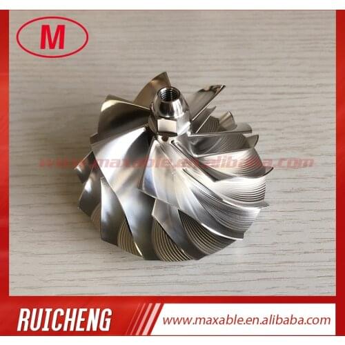 T04E 56.48/74.99mm 442476-0014 7+7 blades high performance turbo milling/aluminum 2618/billet compressor wheel for 452092-0001/4