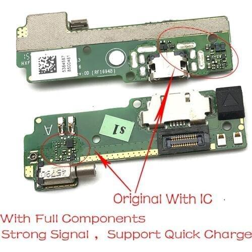 10 Pcs/Lot, Micro Usb Dock Charger Connector Flex Cable Board For Sony Xperia XA Repair Parts