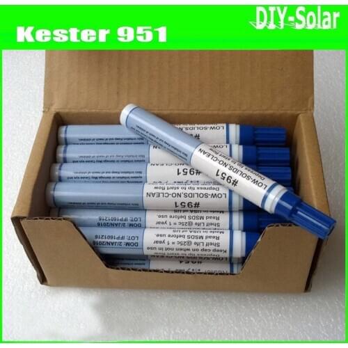 200ml Kester 951 Soldering Rosin Flux Pen Low-Solids Non-clean For solar cell panel DIY Soldering / PCB Circuit Board Welding