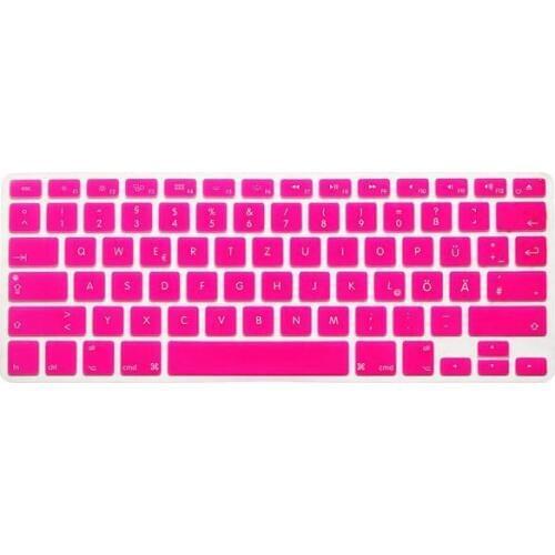 2015 New German Silicone Keyboard Cover Protector for Macbook Air /Pro 11 Inches (US Version, German)MEAFO Fast Delivery