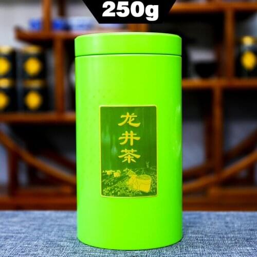 2021 Dragon Well Green Chinese Tea Spring Fresh Dragon Well Gift Packing 100g