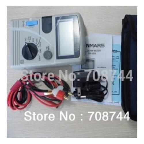 3 1/2 Digits LCD Display TM-508A Battery or ACDC Powered Minniohm Meter