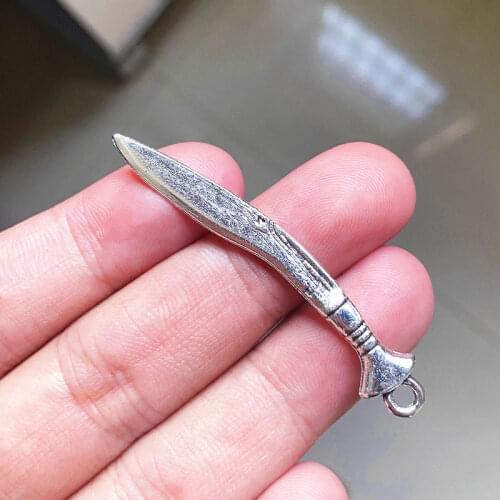 Brutal Nepal 24pcs Amulet Alloy Personality Axe Charms Connector Pendants ,for DIY Handmade Accessories,Jewelry Making Supplies