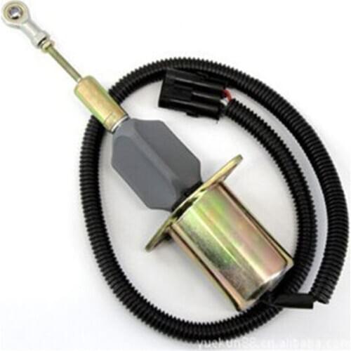 Car Fuel Shutdown Solenoid Valve OEM 3932546 SA-4639-24 Fit For Cummins Fuel Shutoff Valve