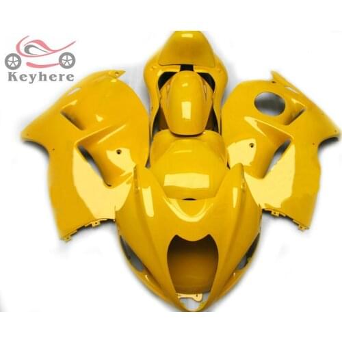 Free Custom Chinese fairing kit for Suzuki GSX 1300R 1996-2007 yellow motorcycle body fairings set GSX R1300 GSXR1300 96-07