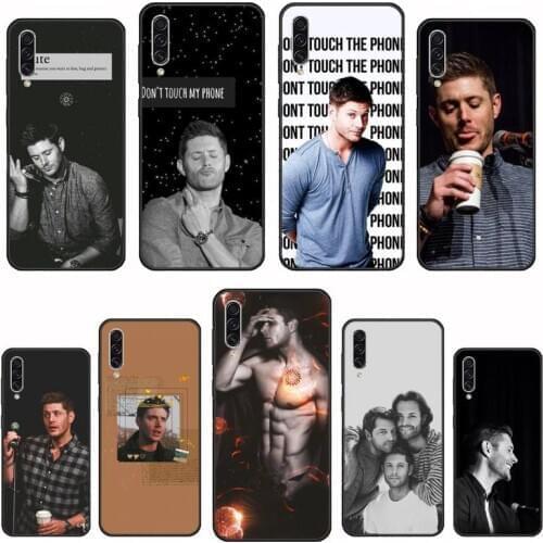Supernatural Jensen Ackles Soft Phone Case Capa For Samsung Galaxy A 3 6 7 8 10 20 30 40 50 70 71 10S 20S 30S 50S PLUS