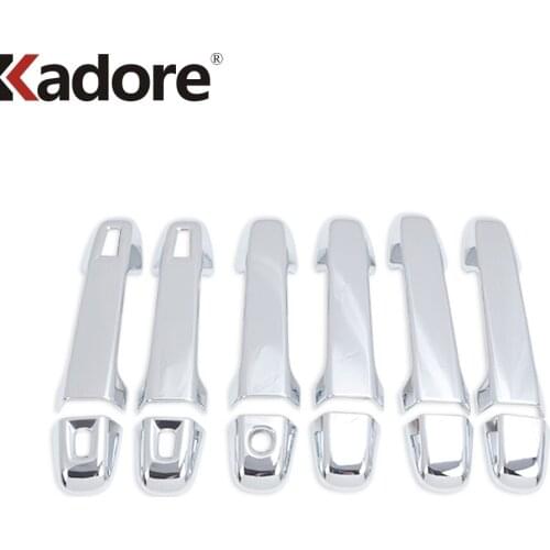 For Toyota Noah Voxy 2017 2018 ABS Chrome Side Door Handle Cover Trims Decoration Auto Exterior Accessories Car Styling Sticker