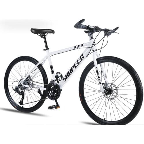 Mountain Bike Bicycle Adult Men and Women Speed Double Disc Brakes Shock Ultra Light Student Off Road